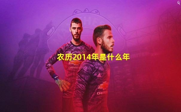 农历2014年是什么年
