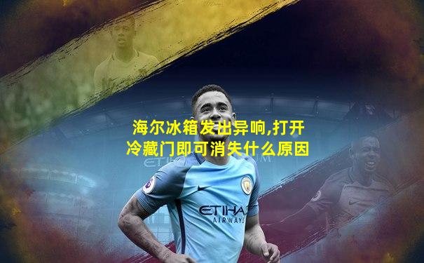 海尔冰箱发出异响,打开冷藏门即可消失什么原因
