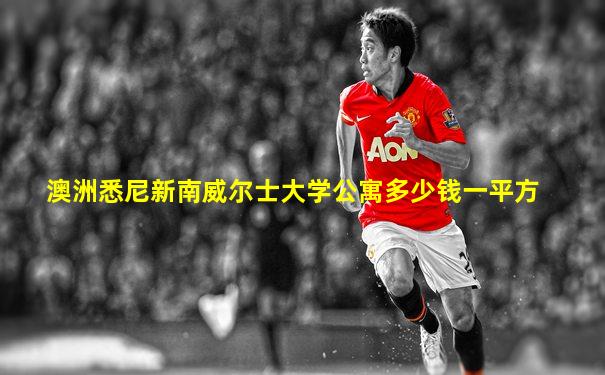 澳洲悉尼新南威尔士大学公寓多少钱一平方