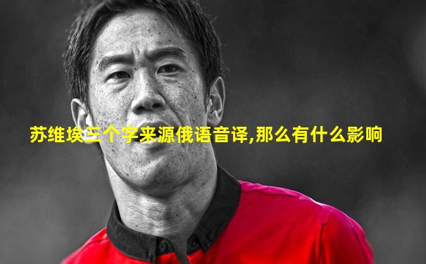 苏维埃三个字来源俄语音译,那么有什么影响